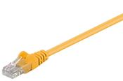 Microconnect B-UTP510Y networking cable Yellow 10 m Cat5e U/UTP (UTP) image