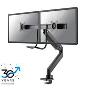 Neomounts NM-D775DXBLACK Monitor arm 10-32" - gas spring - Topfix - 180°-stop image