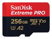 SanDisk Extreme PRO 256 GB MicroSDXC UHS-I Class 10 image