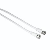 Hama 00205037 coaxial cable 1.5 m F White image