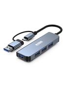 Urban Factory MINEE : HUB USB-A/C WITH 4 PORTS USB-A 3.0 image
