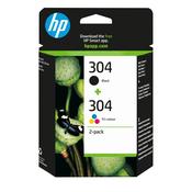 HP 3JB05AE/304 Printhead cartridge multi pack black + color 100 pg + 120 pg Pack=2 for HP DeskJet 2620/3720 image