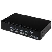 StarTech.com 4 Port 1U Rackmount USB KVM Switch with OSD image