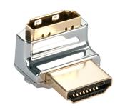 Lindy CROMO HDMI Male to HDMI Female 90 Degree Right Angle Adapter - Up image
