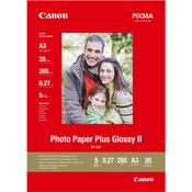 Canon PP-201 Glossy II Photo Paper Plus A3 - 20 Sheets image