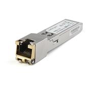 StarTech.com Cisco GLC-TE Compatible Module - 1000BASE-T Copper Industrial Gigabit Ethernet Transceiver - SFP to RJ45 Cat6/Cat5e 100m Extended Temp - Cisco Firepower, IE 2000, C9500, C2960 image