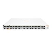 HPE Aruba Networking Instant On 1960 48G 40p Class4 8p Class6 PoE 2XGT 2SFP+ 600W Managed L2+ Gigabit Ethernet (10/100/1000) Power over Ethernet (PoE) 1U White image