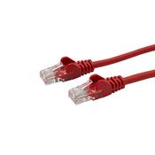 connektgear 10m RJ45 CAT6 UTP Stranded Flush Moulded LS0H Network Cable - 24AWG - Red image