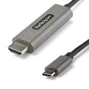 StarTech.com 10ft (3m) USB C to HDMI Cable 4K 60Hz w/HDR10 - Ultra HD USB Type-C to 4K HDMI 2.0b Video Adapter Cable - USB-C to HDMI HDR Monitor/Display Converter - DP 1.4 Alt Mode HBR3 image