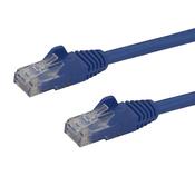 StarTech.com 1m CAT6 Ethernet Cable - Blue CAT 6 Gigabit Ethernet Wire -250MHz 100W PoE RJ45 UTP Network/Patch Cord Snagless w/Strain Relief Individually Tested image