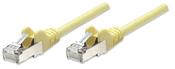 Intellinet Network Patch Cable, Cat5e, 7.5m, Yellow, CCA, SF/UTP, PVC, RJ45, Gold Plated Contacts, Snagless, Booted, Lifetime Warranty image