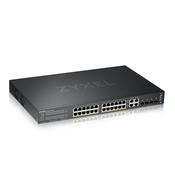 Zyxel GS2220-28HP Managed L2 Gigabit Ethernet (10/100/1000) Power over Ethernet (PoE) Black image