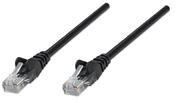Intellinet Network Patch Cable, Cat5e, 1.5m, Black, CCA, U/UTP, PVC, RJ45, Gold Plated Contacts, Snagless, Booted, Lifetime Warranty image