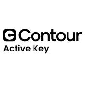 Contour Design Active Key AK-C4110 keyboard Medical USB QWERTY US English White image