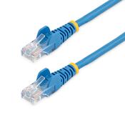 StarTech.com Cat5e Ethernet Patch Cable with Snagless RJ45 Connectors - 0.5 m, Blue image