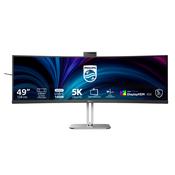 Philips 49B2U6900CH/00 computer monitor 124 cm (48.8") 5120 x 1440 pixels Dual QHD LCD Black image