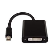 V7 Black Video Adapter Mini DisplayPort Male to DVI-D Male image
