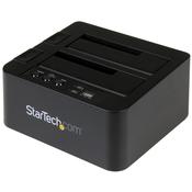StarTech.com Standalone Hard Drive Duplicator, Dual Bay HDD/SSD Cloner/Copier, USB 3.1 (10Gbps) to SATA III HDD/SSD Docking Station, Hard Disk Duplicator Dock, Hard Drive Cloner image