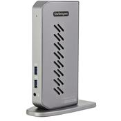 StarTech.com USB-C USB-A Dock - Hybrid Universal USB 3.0 Docking Station for USB-C or USB-A Laptop - Dual Monitor 4K 60Hz HDMI/DisplayPort - 6x USB-A, GbE - USB 3.1 Gen 1 - Windows/Mac image
