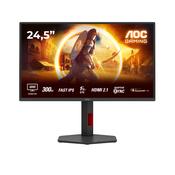 AOC G4 Q25G4SR computer monitor 62.2 cm (24.5") 2560 x 1440 pixels Quad HD LED Black, Red image