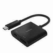 Belkin AVC002BTBK laptop dock/port replicator USB 3.2 Gen 1 (3.1 Gen 1) Type-C Black image