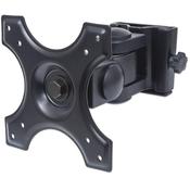 Manhattan Wall Mount for TV &amp; Monitors (Tilt and Swivel 2 pivots), For screens 13" to 27", VESA compatibility: 75x75mm and 100x100mm - check the dimensions of the four mounting holes on back of screen to ensure it fits, Max 12kg, Black, Bracket