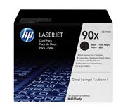 HP CE390XD/90X Toner cartridge black twin pack, 2x24K pages ISO/IEC 19752 Pack=2 for HP LaserJet M 4555/602 image