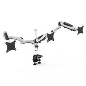 Amer Mounts HYDRA3XL monitor mount / stand 71.1 cm (28") Black, Chrome, White Desk image