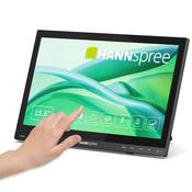 Hannspree HT165HPB computer monitor 39.6 cm (15.6") 1920 x 1080 pixels Full HD LCD Touchscreen Black image