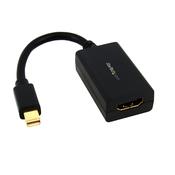 StarTech.com Mini DisplayPort to HDMI Adapter - mDP to HDMI Video Converter - 1080p - Mini DP or Thunderbolt 1/2 Mac/PC to HDMI Monitor/Display/TV - Passive mDP 1.2 to HDMI Adapter Dongle - Upgraded Version is MDP2HDEC image