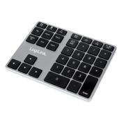 LogiLink ID0187 numeric keypad Universal Bluetooth Aluminium, Black image