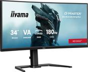 iiyama G-MASTER GCB3484WQSU-B1 computer monitor 86.4 cm (34") 3440 x 1440 pixels UltraWide Quad HD LED Black image