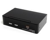 StarTech.com 2 Port DVI USB KVM Switch with Audio and USB 2.0 Hub image