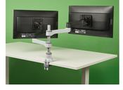 R-Go Tools Monitor arm R-Go Zepher Dual, for two monitors, fully adjustable, 0- 8 kg load capacity, 100% circular, black image