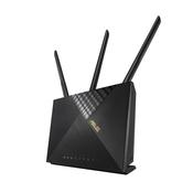 ASUS 4G-AX56 wireless router Gigabit Ethernet Dual-band (2.4 GHz / 5 GHz) Black image