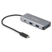 StarTech.com 4 Port USB C Hub w/ 3x USB A &amp; 1x USB C - SuperSpeed 10Gbps USB Type-C 3.1/3.2 Gen 2 Hub - USB Bus Powered - Compact USB-C to USB Adapter Hub - Portable/Laptop Hub - Aluminum~4 Port USB C Hub w/ 3x USB A &amp; 1x USB C - SuperSpeed 10Gbps USB Typ image