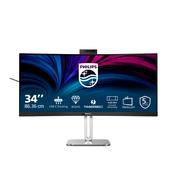Philips 6000 series 34B2U6603CH/00 computer monitor 86.4 cm (34") 3440 x 1440 pixels Wide Quad HD LCD Grey image