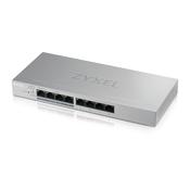 Zyxel GS1200-8HP v2 Managed Gigabit Ethernet (10/100/1000) Power over Ethernet (PoE) Grey image