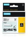 Dymo 18445/S0718620 Ribbon Vinyl black on white 19mm x 5,5m for Dymo Rhino 6-19mm/24mm image