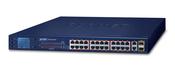 PLANET FGSW-2622VHP network switch Unmanaged L2 Fast Ethernet (10/100) Power over Ethernet (PoE) 1U Blue