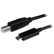 StarTech.com USB-C to USB-B Cable - M/M - 1m (3ft) - USB 2.0 image