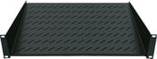 Intellinet 19" Cantilever Shelf, 1U, 2-Point Front Mount, 150mm Depth, Max 25kg, Black, Three Year Warranty