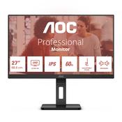 AOC E3 U27E3UF computer monitor 68.6 cm (27") 3840 x 2160 pixels 4K Ultra HD LED Black image