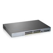 Zyxel GS1350-26HP Managed L2 Gigabit Ethernet (10/100/1000) Power over Ethernet (PoE) Grey image