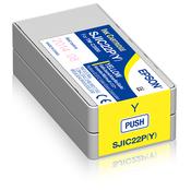 Epson C33S020604/SJI-C-22-P-(Y) Ink cartridge yellow 32.5ml for Epson TM-C 3500 image