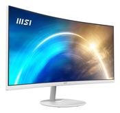 MSI Pro MP341CQW computer monitor 86.4 cm (34") 3440 x 1440 pixels UltraWide Quad HD White image