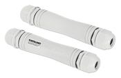 Intellinet Ultra Long Range Outdoor Fast Ethernet PoE+ Extender Kit Extends PoE up to 1000 m (3280 ft.), One PD Port up to 95 W, IEEE 802.3bt (4PPoE) Compatible, IP67 Waterproof and Dustproof, Set of Two Modules, Plastic, Gray image