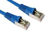 Cables Direct 5m CAT6a, M - M networking cable Blue S/FTP (S-STP) image