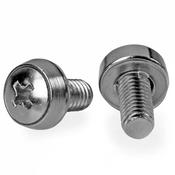 StarTech.com M6 x 12mm - Mounting Screws - 100 Pack image