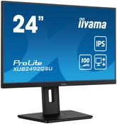 iiyama ProLite XUB2492QSU-B1 computer monitor 60.5 cm (23.8") 2560 x 1440 pixels Quad HD LED Black image